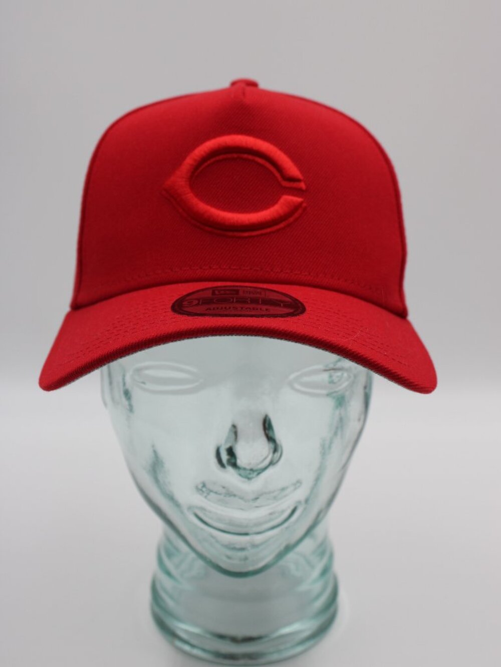 New Era 9Forty Cincinnati Reds Snapback Hat Red One Size Adjustable Cap OSFM MLB